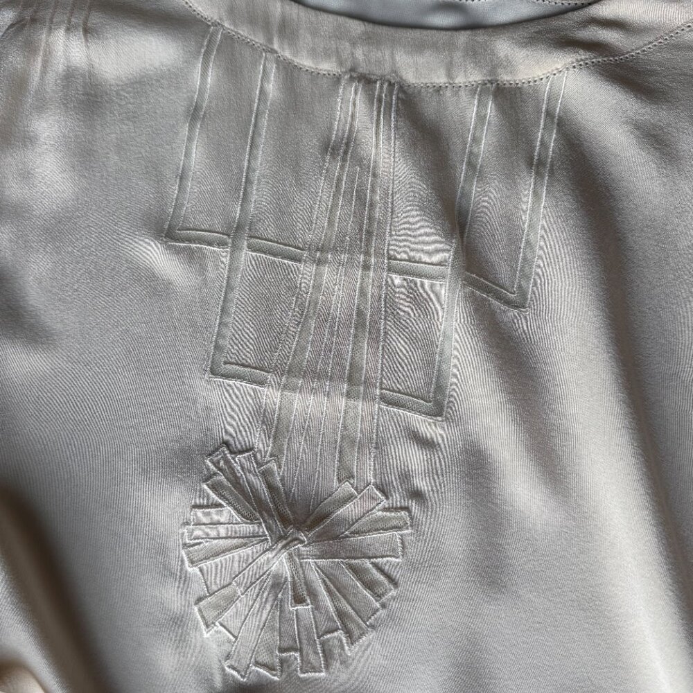 Whistles Cream Silk Dress - UK 12 / EU 40 / US 8 - Picture 3 of 13